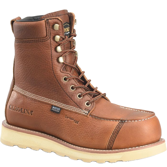 Carolina Men's Carbon Comp Toe Waterproof Brown Work Boots CA7571 - Foto 7 di 72