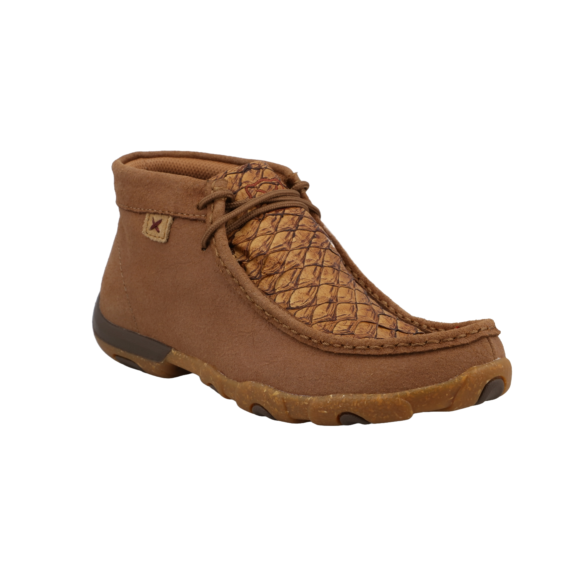 Zapatos de conducción Twisted X para dama Chukka sin usar, en caja, color tostado y coco tostado WDM0160 - Imagen 10 de 108
