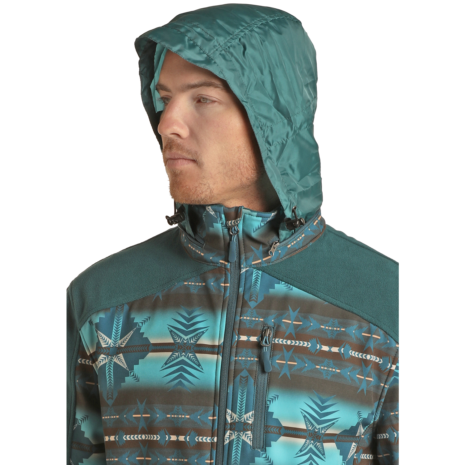 Powder River Outfitters Men's Printed Aztec Peacock Jacket