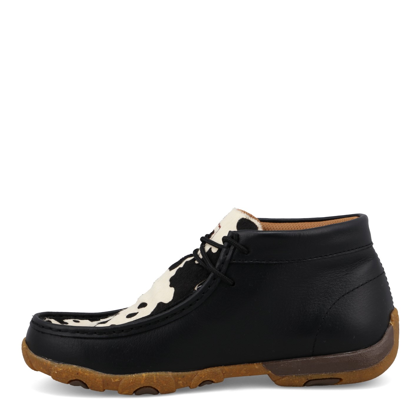 Twisted X Damen schwarz & weiß Rindsleder Chukka Driving Mokassin WDM0164 - Bild 9 von 60
