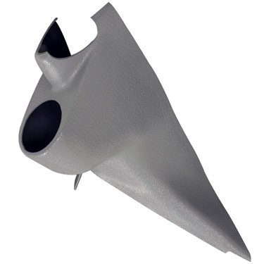 thumbnail image 2 of GlowShift Gray A-Pillar Gauge Pod & 1500°F Pyrometer EGT Gauge Kit For 03-07 Ford Super Duty 6.0L 2 of 3