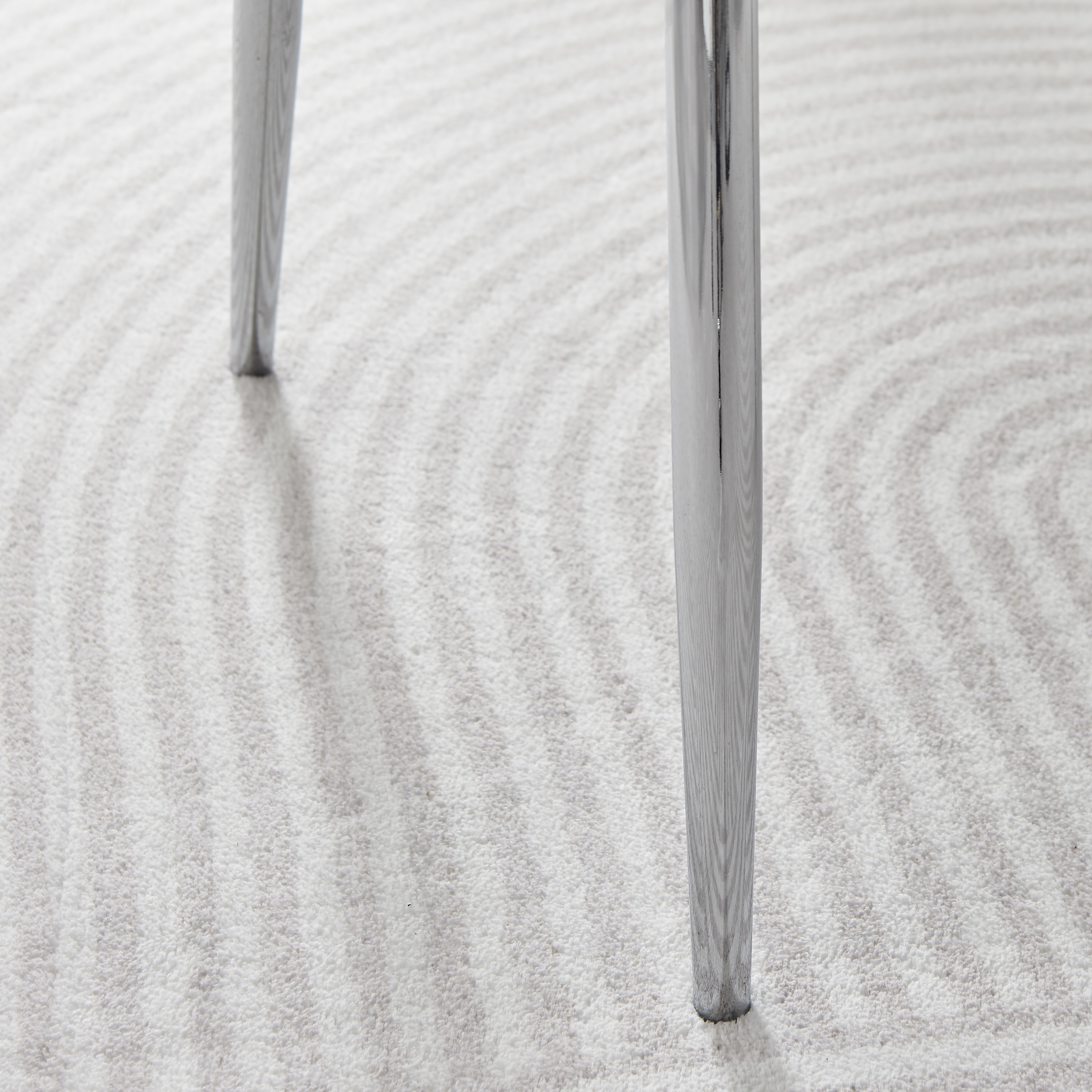 PESARO x2 Velvet Luxury Dining Chairs with Chrome SILVER/GOLD/BLACK Metal Legs - Picture 65 of 180